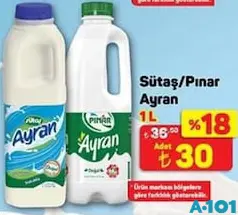 SÜTAŞ / PINAR AYRAN 1 L SÜTAŞ / PINAR AYRAN 1 L
